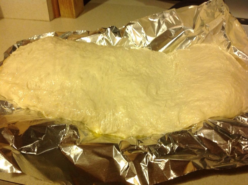 Let rise until double (5-8 hours)