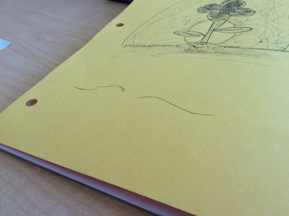 Let's draw wings