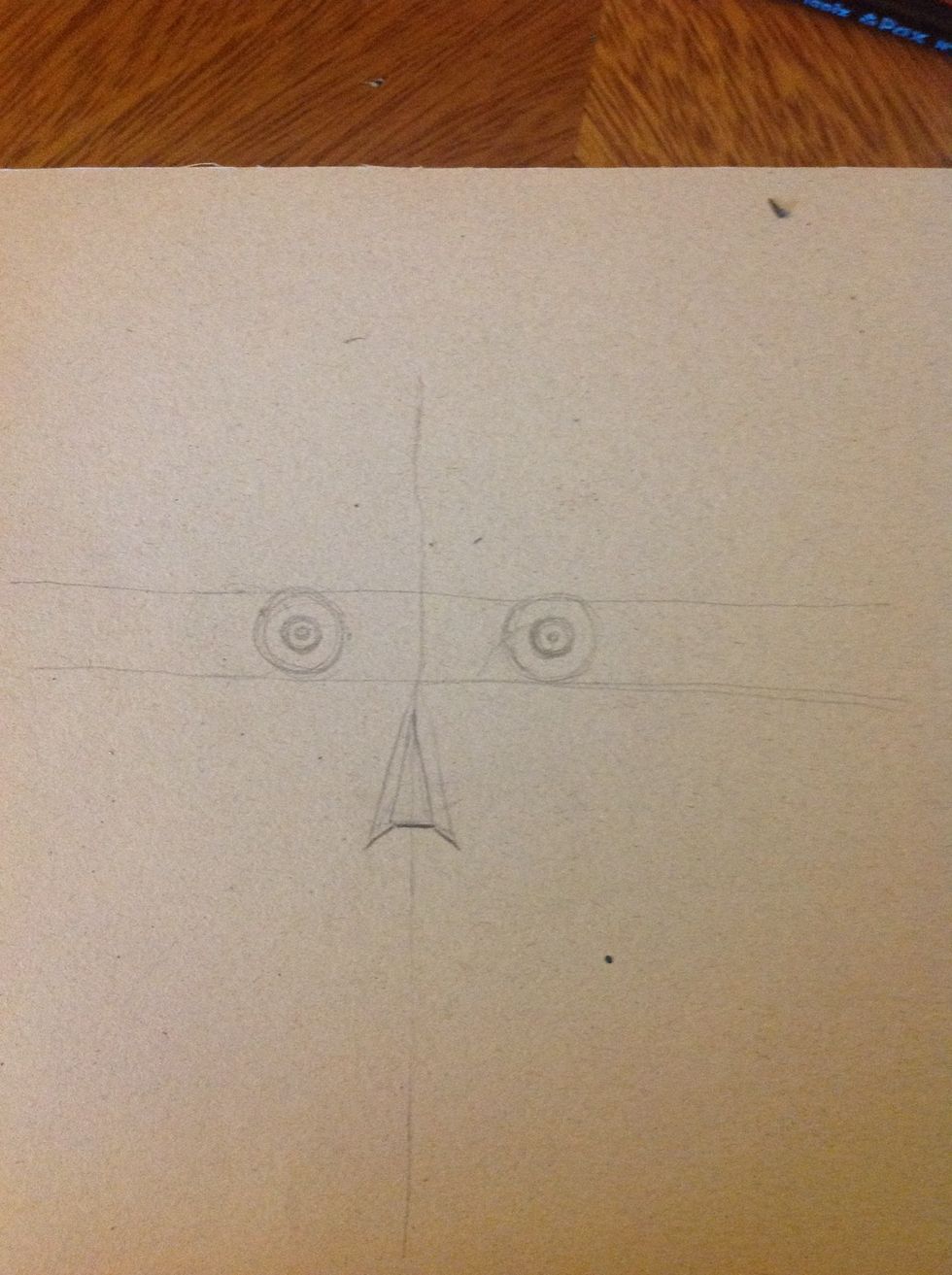 Let's make the pupils. You can chose the direction an the size. I recommend to make it logical, no so big and no so small.