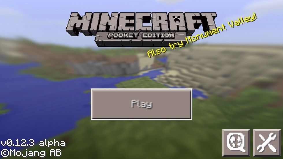 Let's open minecraft (P.S. You should play Monument Valley it's super fun)
