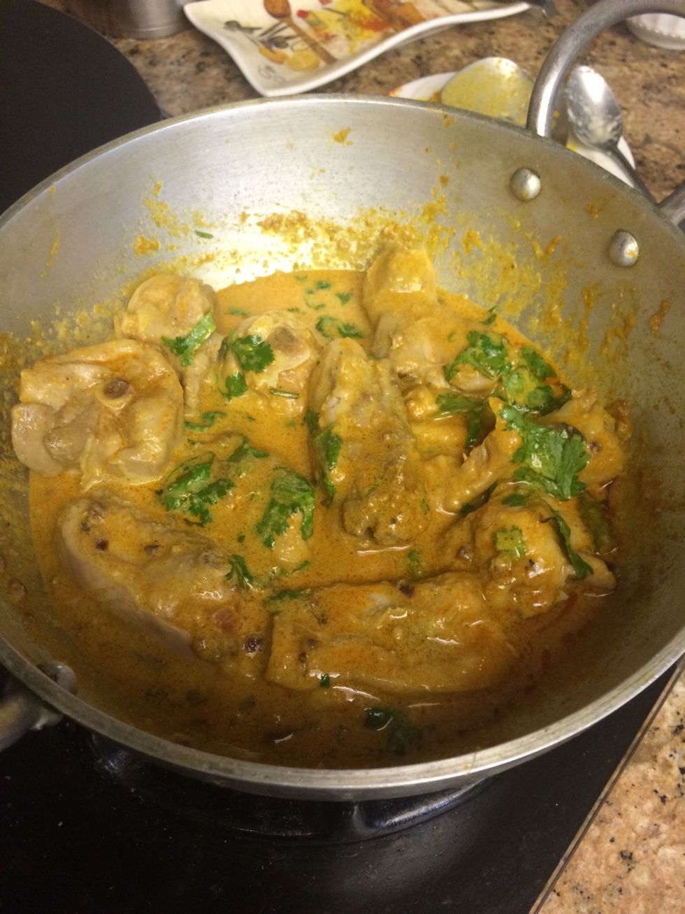 Let simmer for another 20 minutes