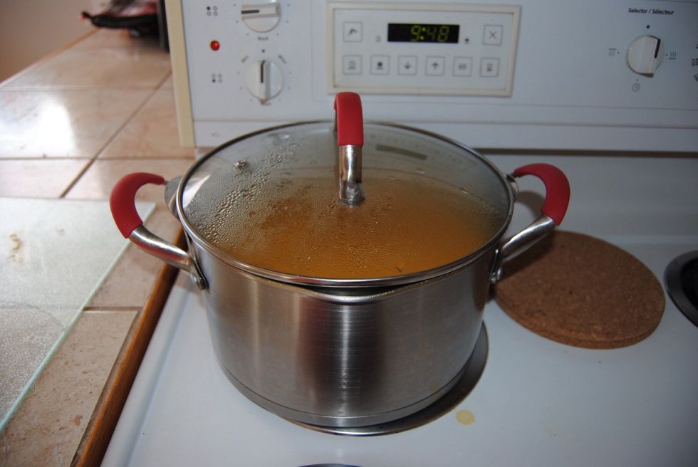 Let simmer on low heat for another 25 minutes
