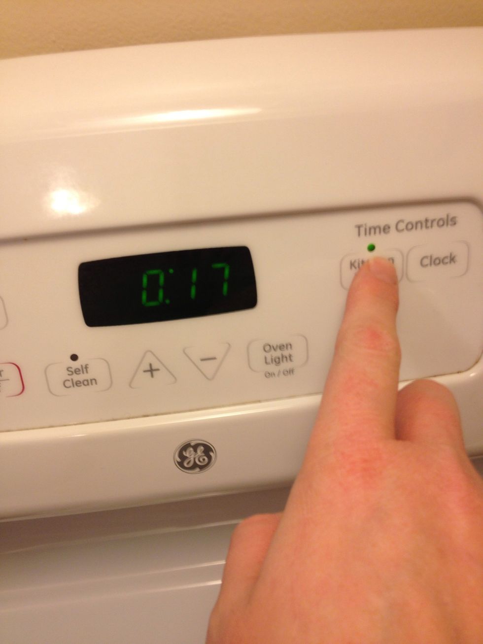 Let sit covered for 17 mins