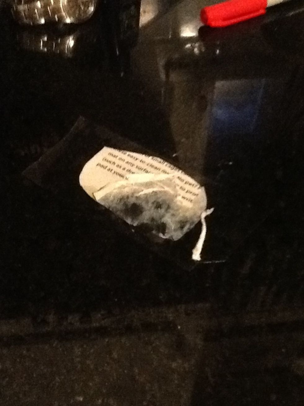 Let sit for a sec then peel paper off