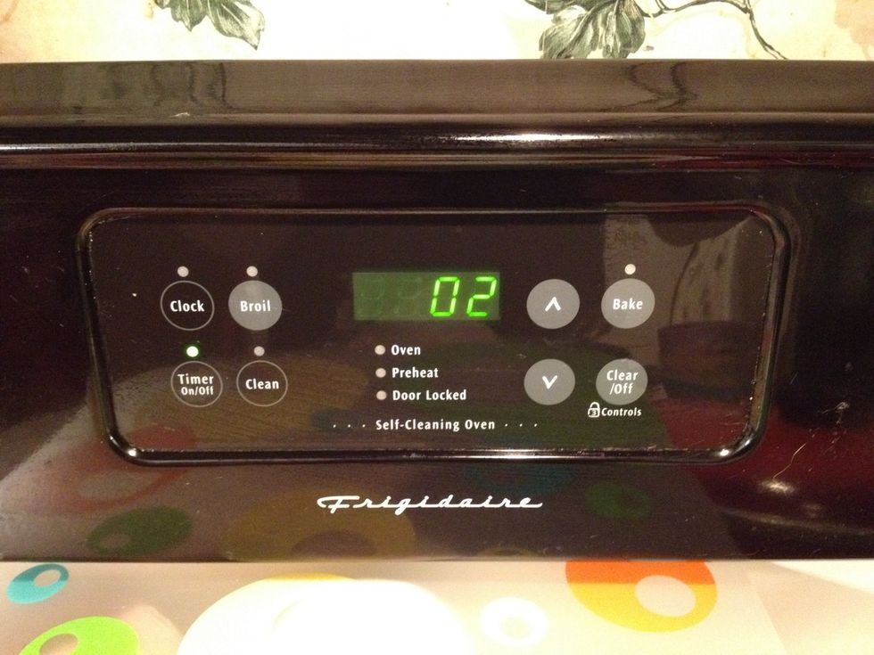Let soak for 2 minutes. Use a timer if you must. If you are like us with 4 crazy kids then you might lose focus. :D