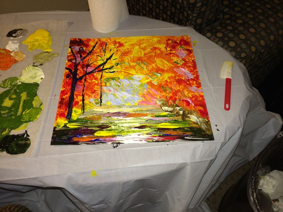 Let the branches cross each other!