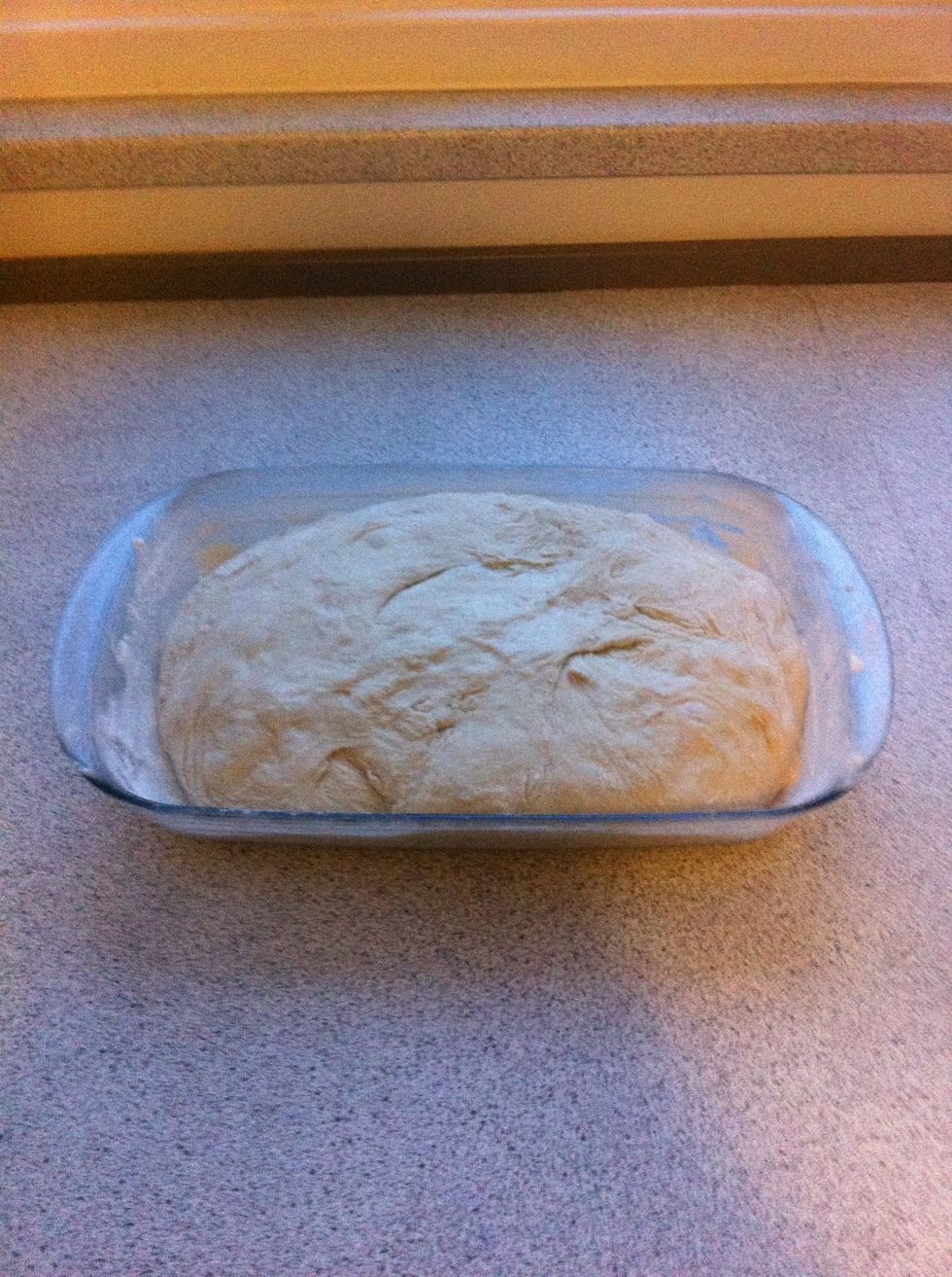Let the dough prove for another 2 hours.