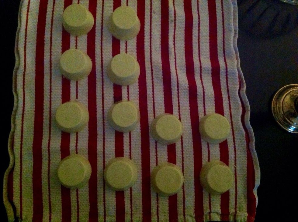 Let the soap sit for 72 hours.