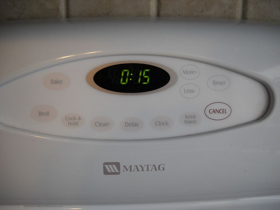 Let the teabags steep approximately 15 minutes. I set the timer on the stove so I don't forget - if you let tea steep too long it will just become bitter. If you want it stronger, Use More Tea! :)