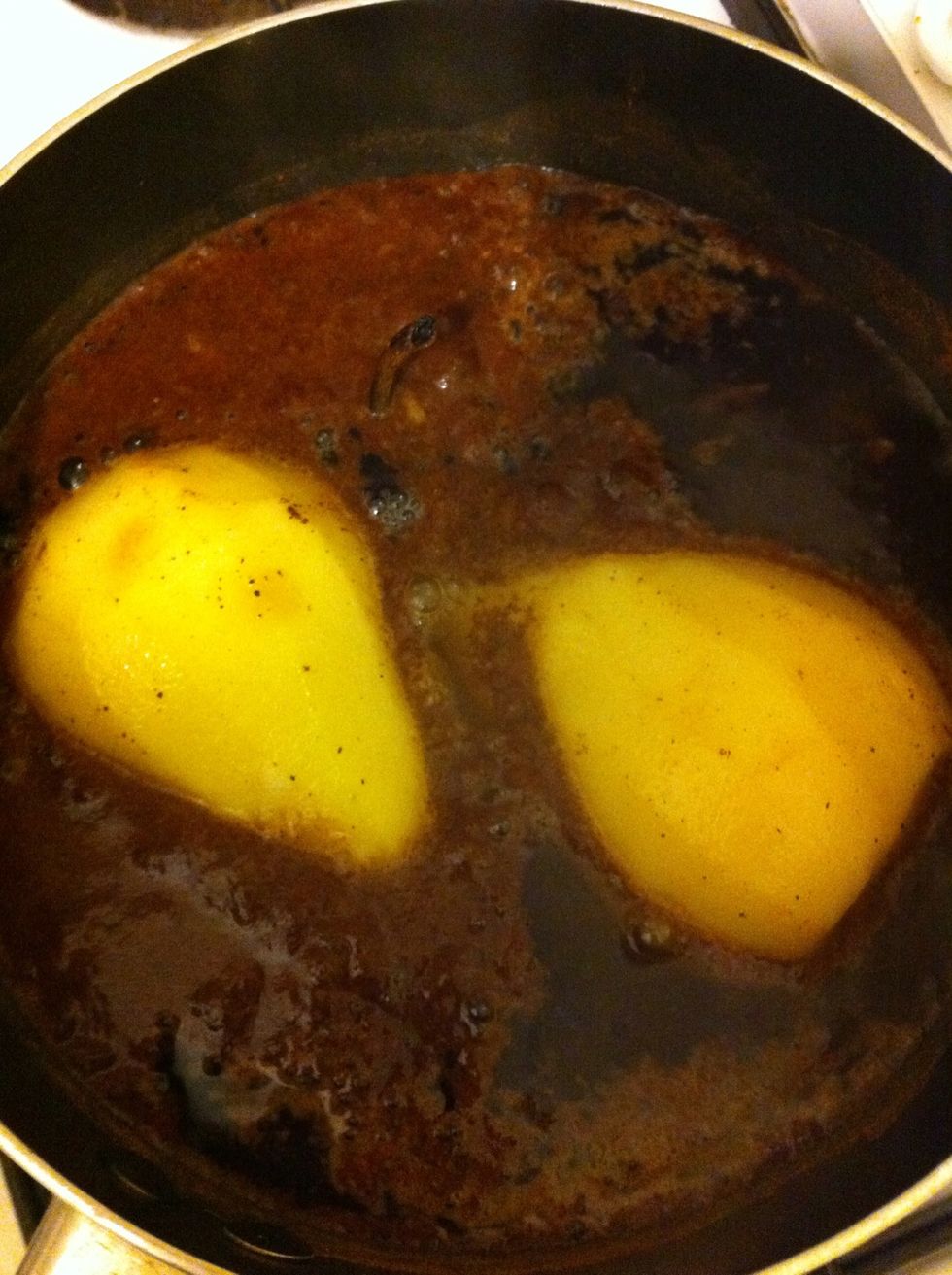 Let them cook for about 30 min.