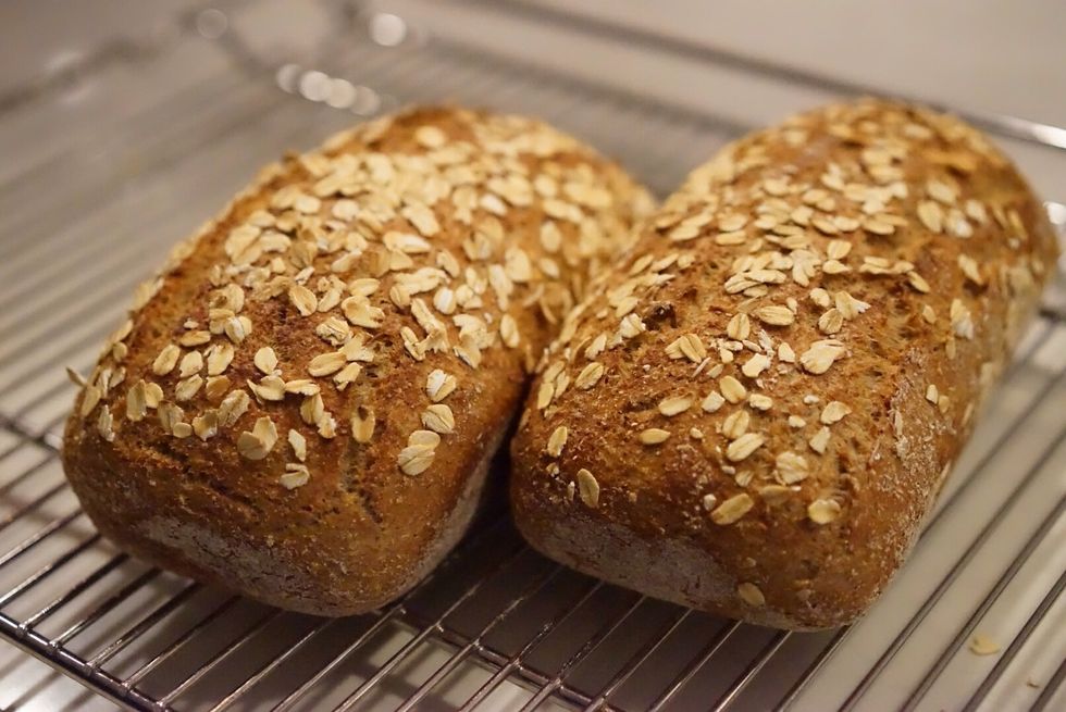 Let them cool down sitting on wire rack.