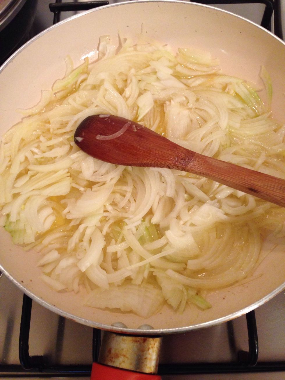 Let them get lightly golden brown