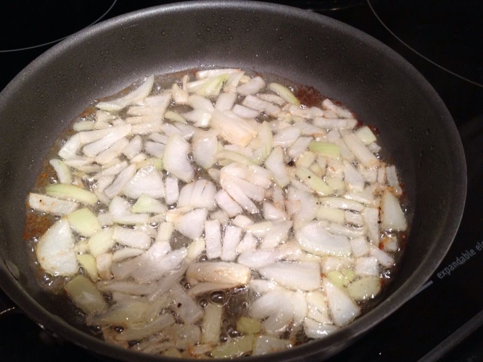 Let these cook for about 2 minutes so they can just brown slightly.
