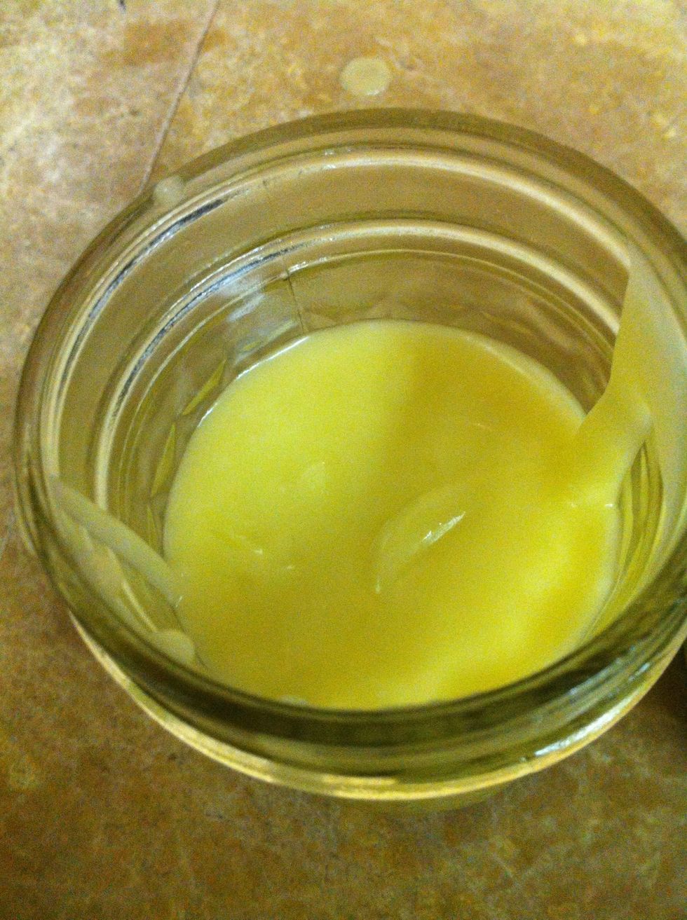 Let you lotion sit for a day, and it's ready!(keep refrigerated)