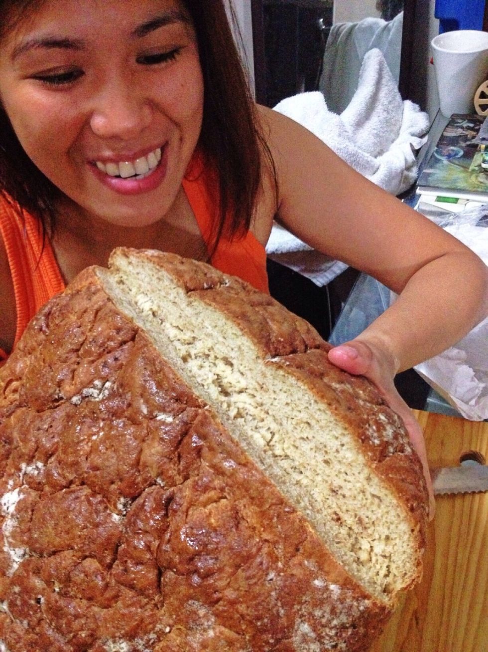 Let your bestfriend get all excited and "break bread" for this meal :)