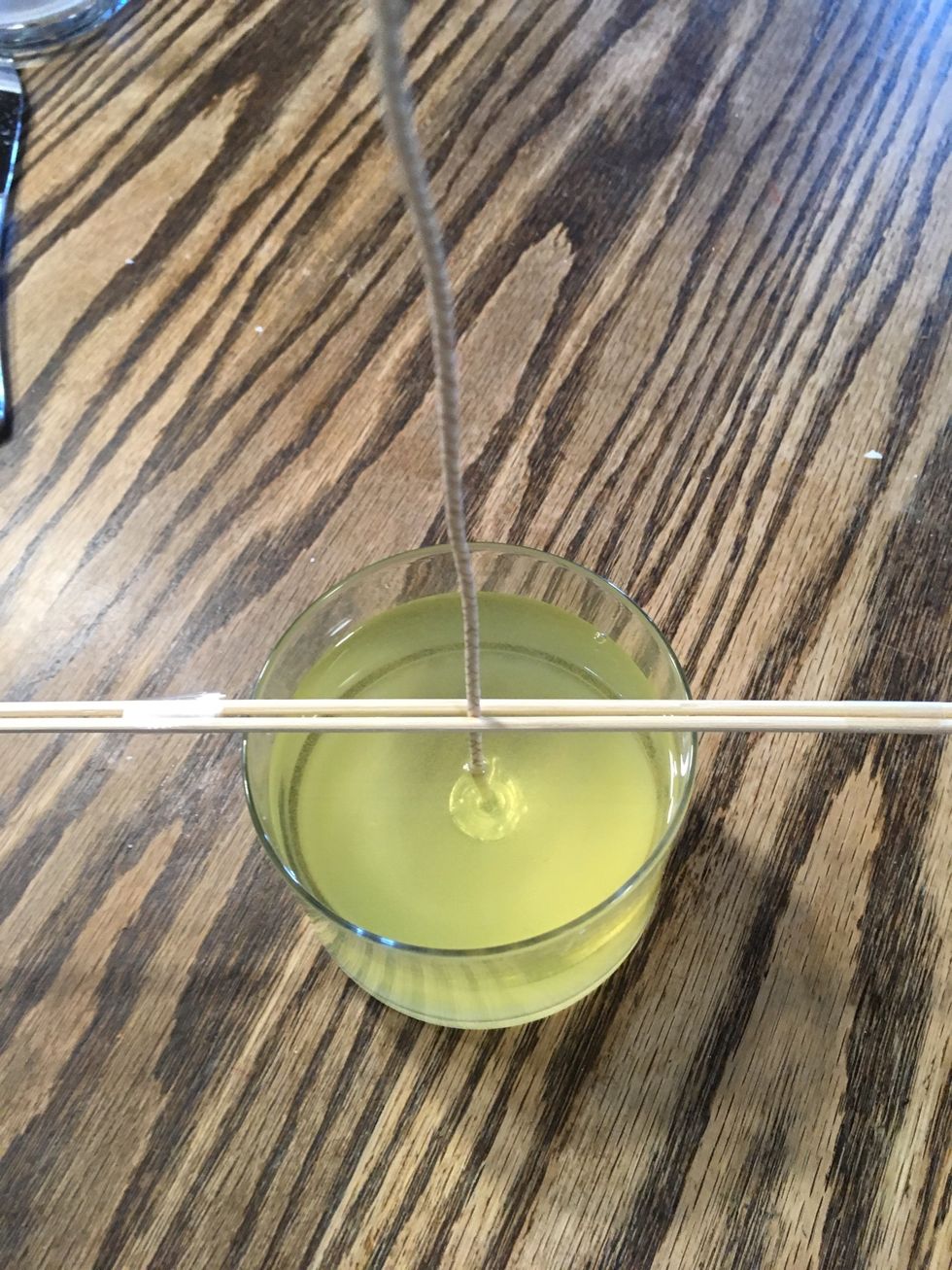 Let your wax sit for 5-6 hours or over night