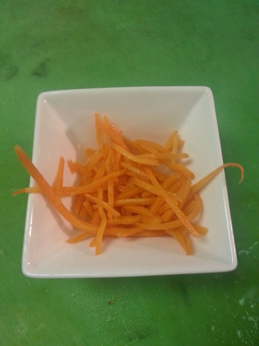 Lets shred the carrots