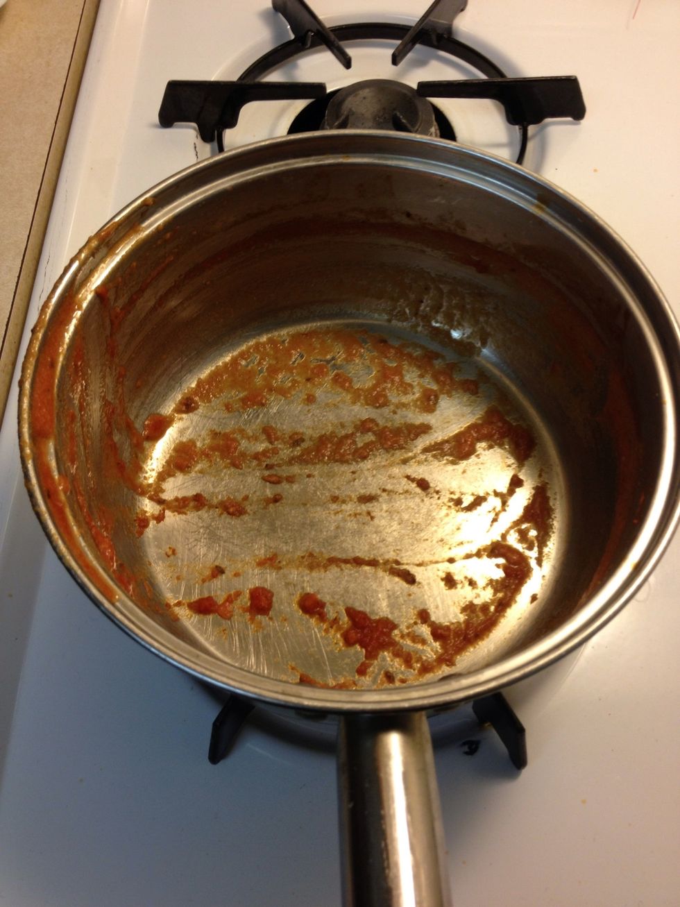 Lick the remaining sauce. It's really good :-)