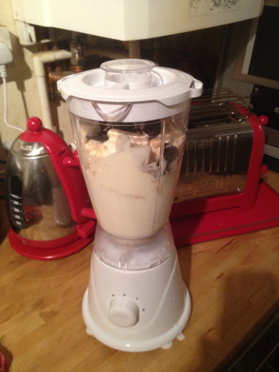 Lid on your blender......,get ready ...