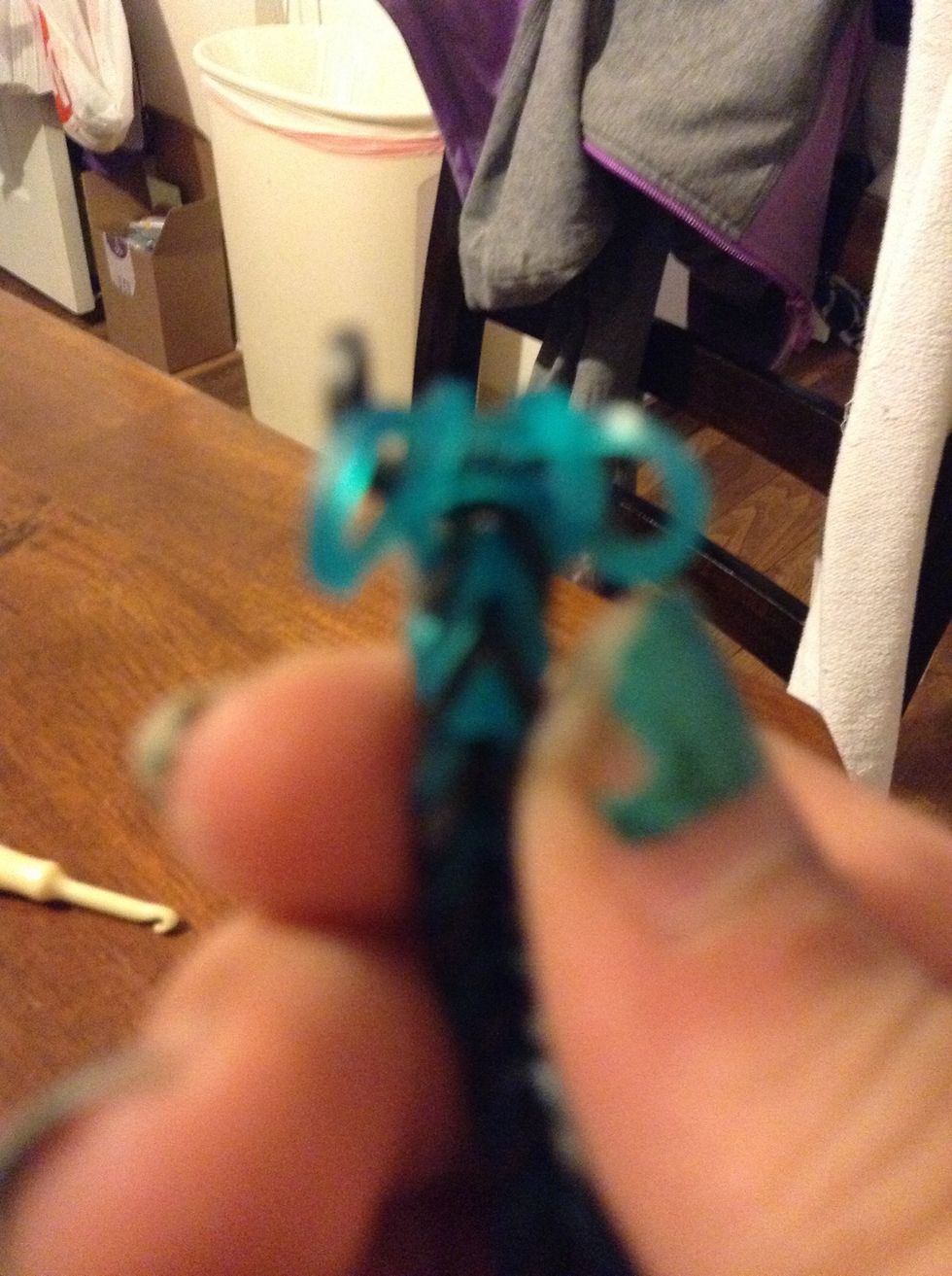 Lift it off the loom
