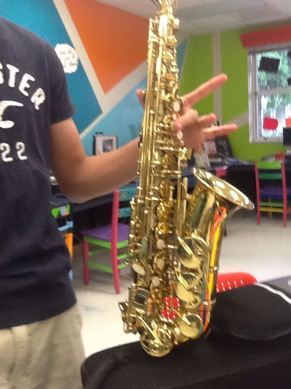 Lift up 1 and put 2 down.