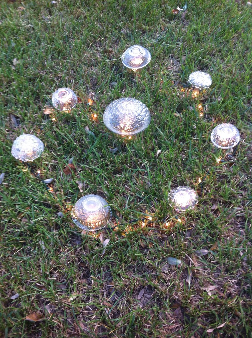 LIGHT UP:  Connect power. Wait patiently for moonrise.