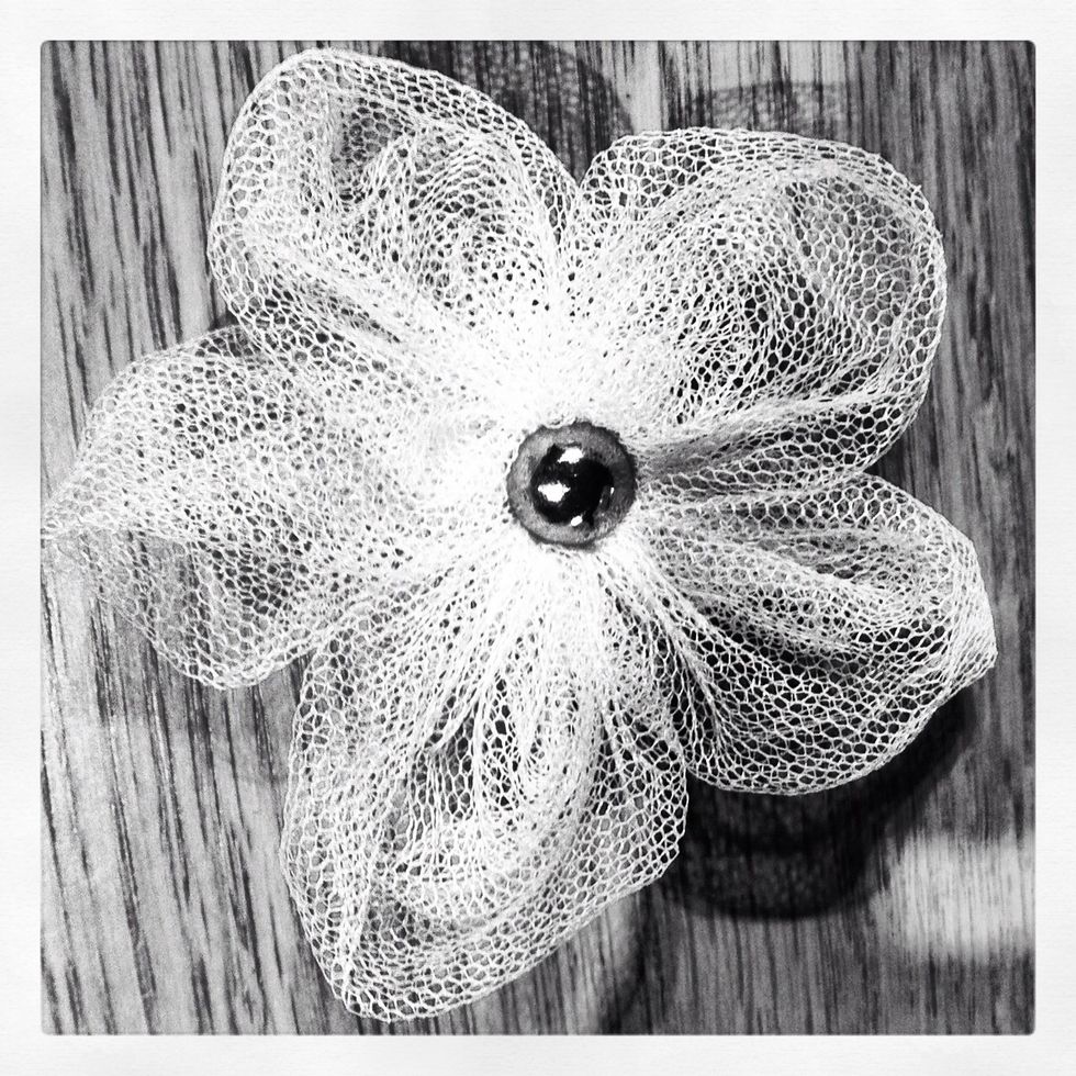 Lighter materials are better for hair accessories whilst heavier ones are better for brooches.