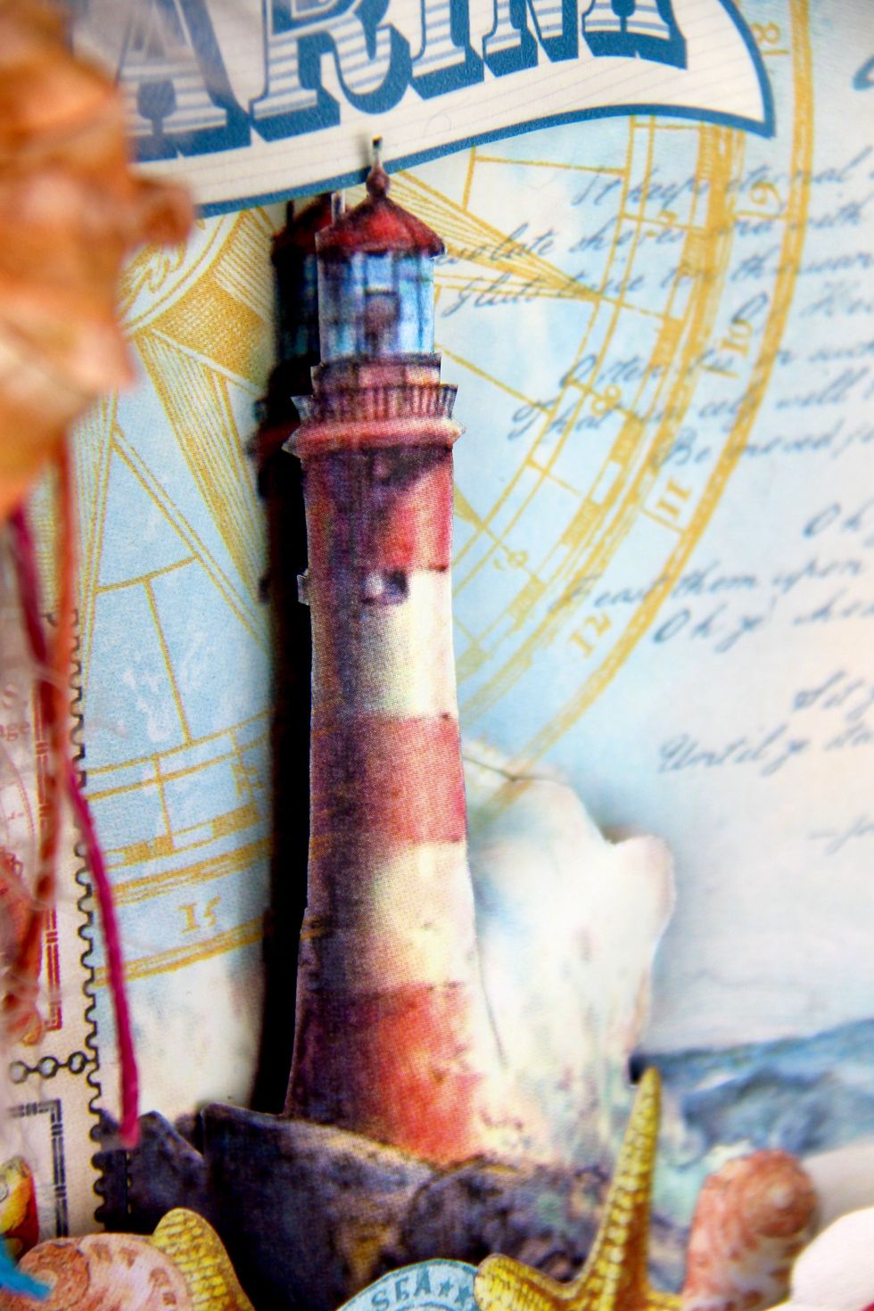 Lighthouse detail.