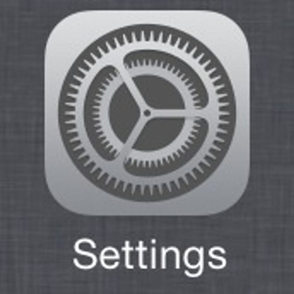 Like most tips and tricks, we start by going into our "Settings" app.