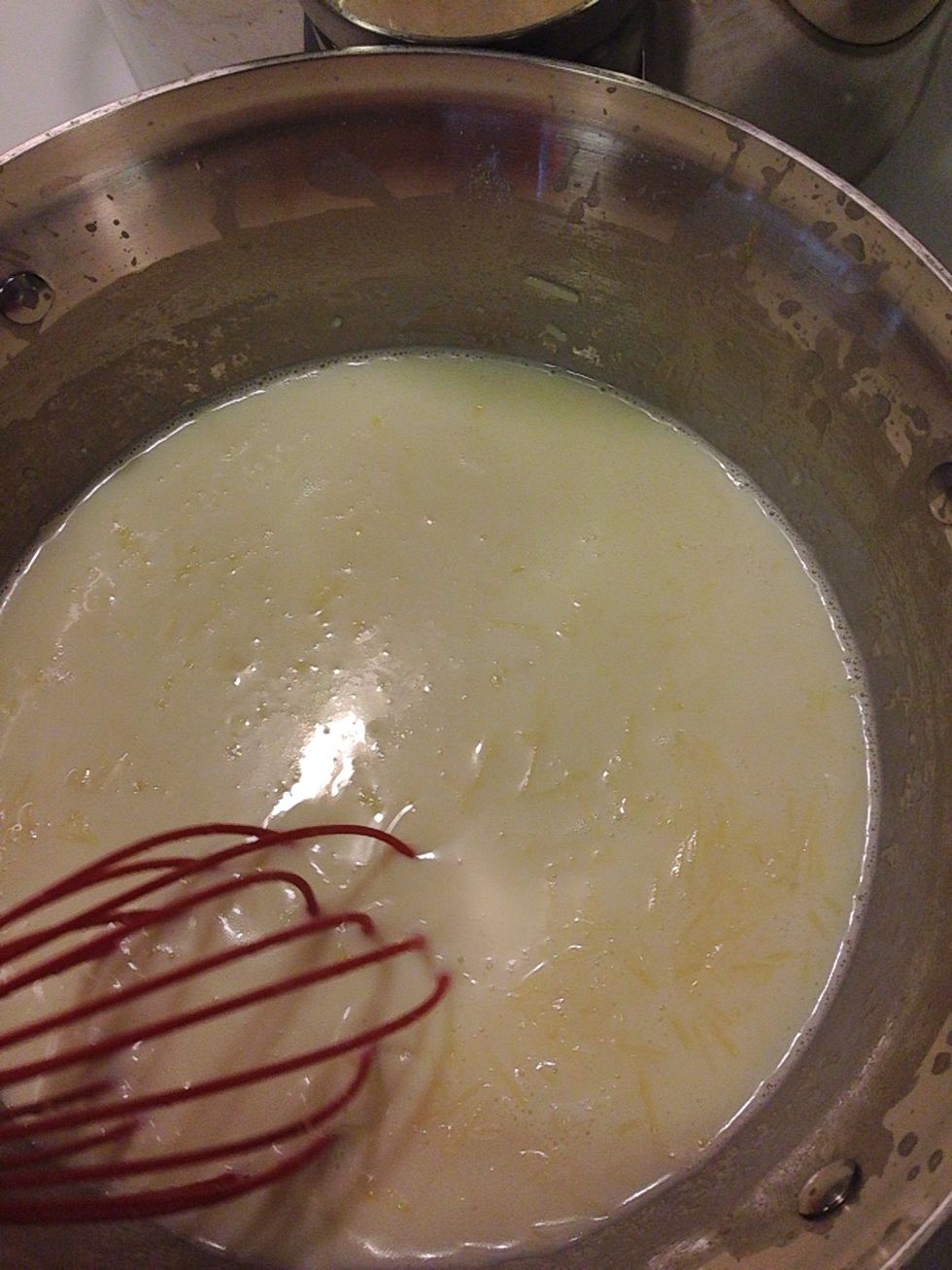 Like so and cheese will start to melt