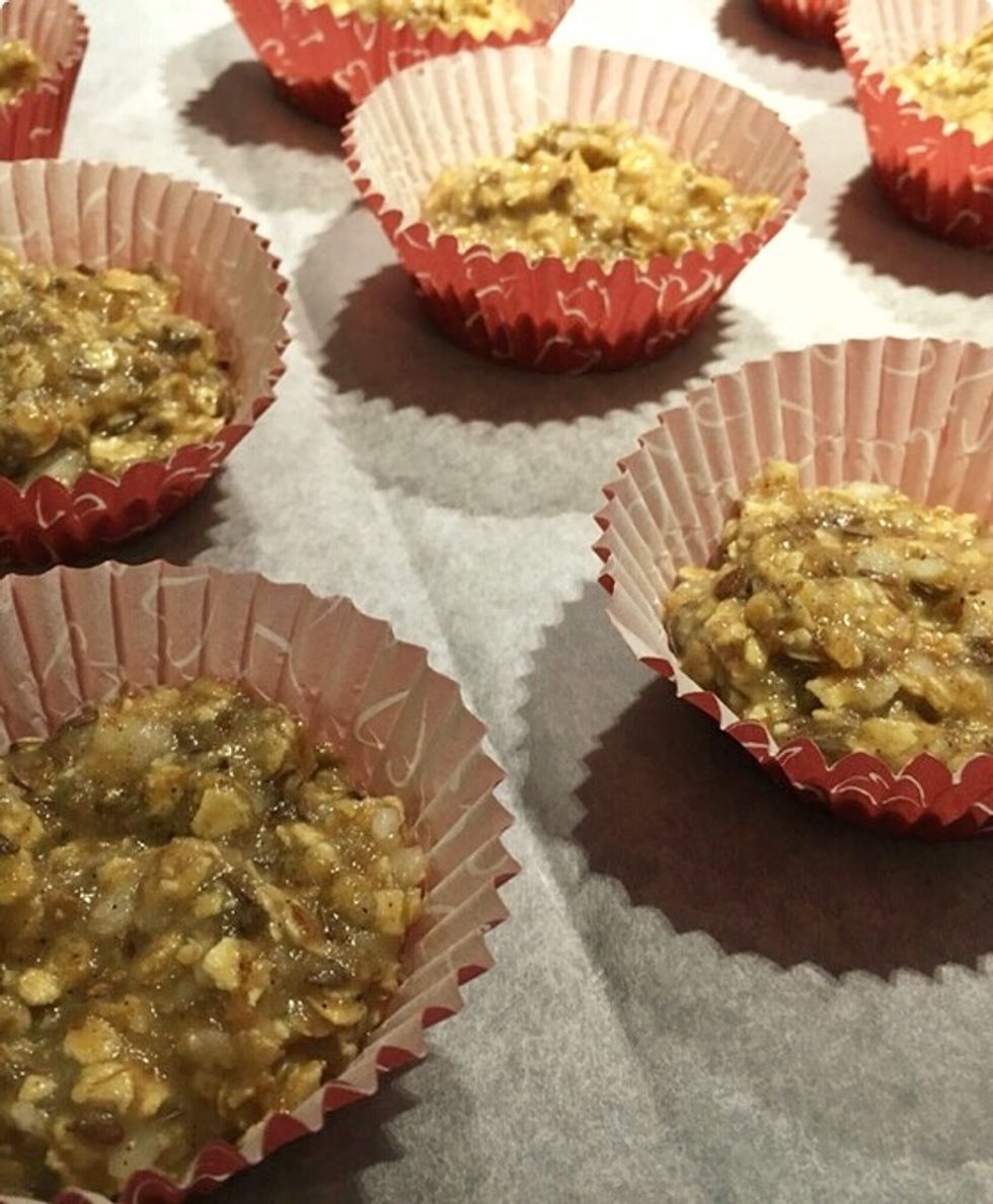 Like so. Bake at 200 C for 10-13 min.