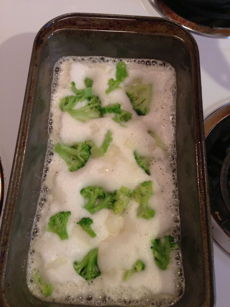 Like so... I also put some some shredded cheddar on...