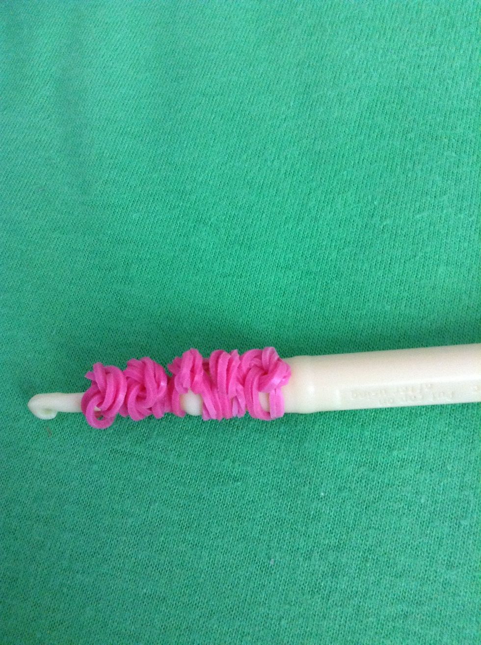 Like so. I now have 5 petals