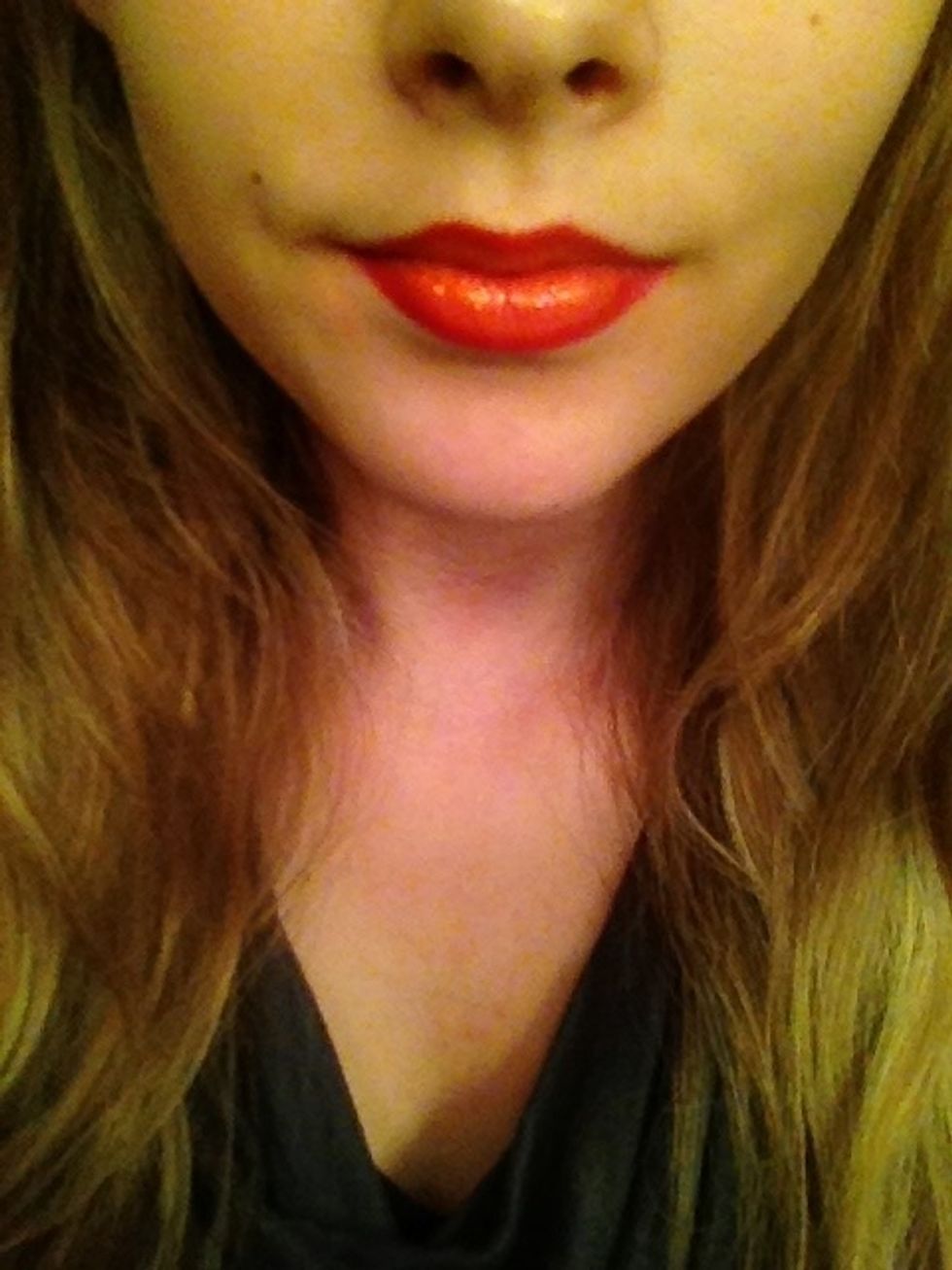 Like so. It doesn't h e to e perfect