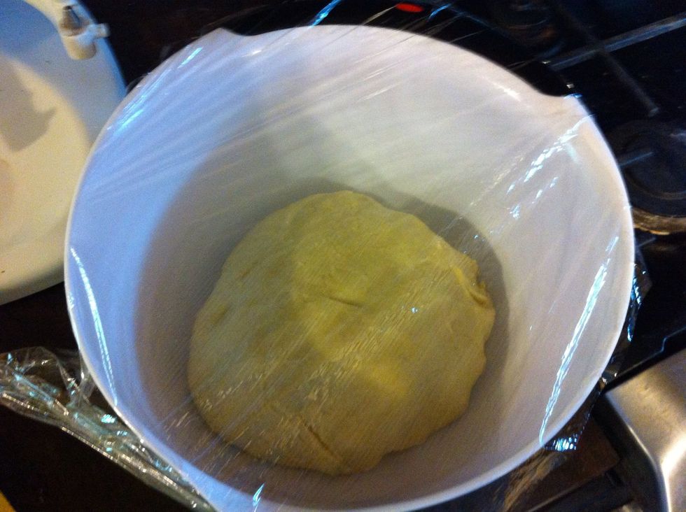 Like so. See how small it is in the bowl?