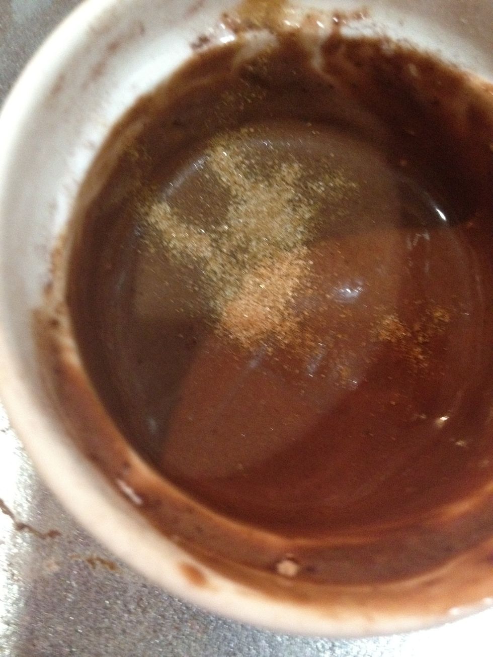 Like that don't mix it or it won't taste/ look as cool