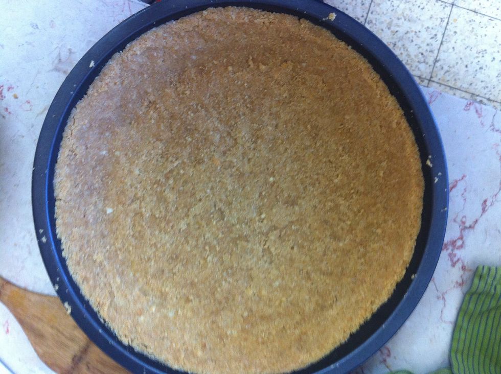 Like that. Now send to the fridge for 30min and bake straight from the fridge for 15min on 160c pre heated oven