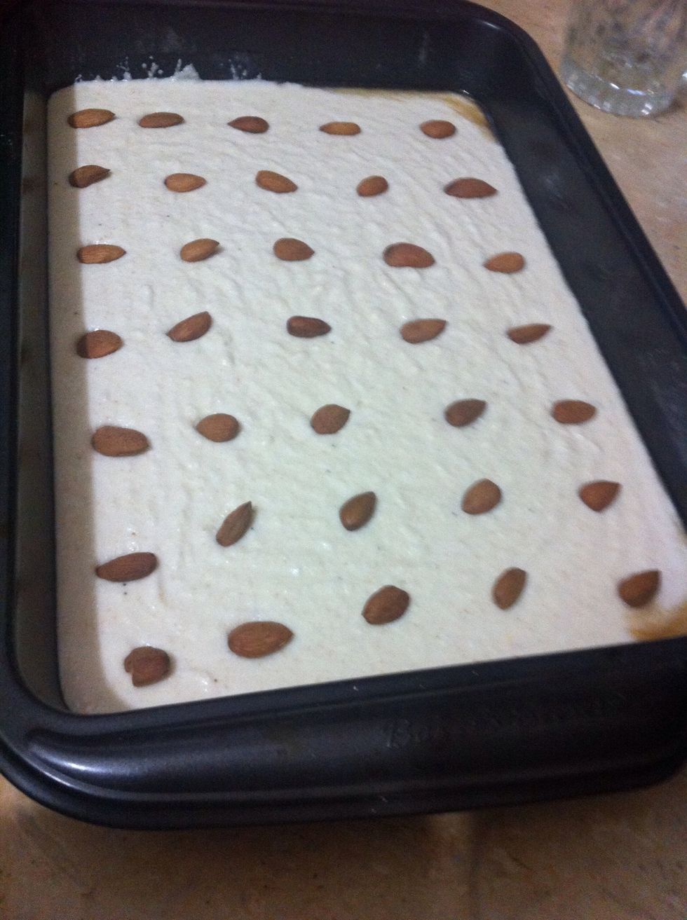 Like that. Pop in a pre-heated oven at 180-200 degrees celsius for 50-60 min