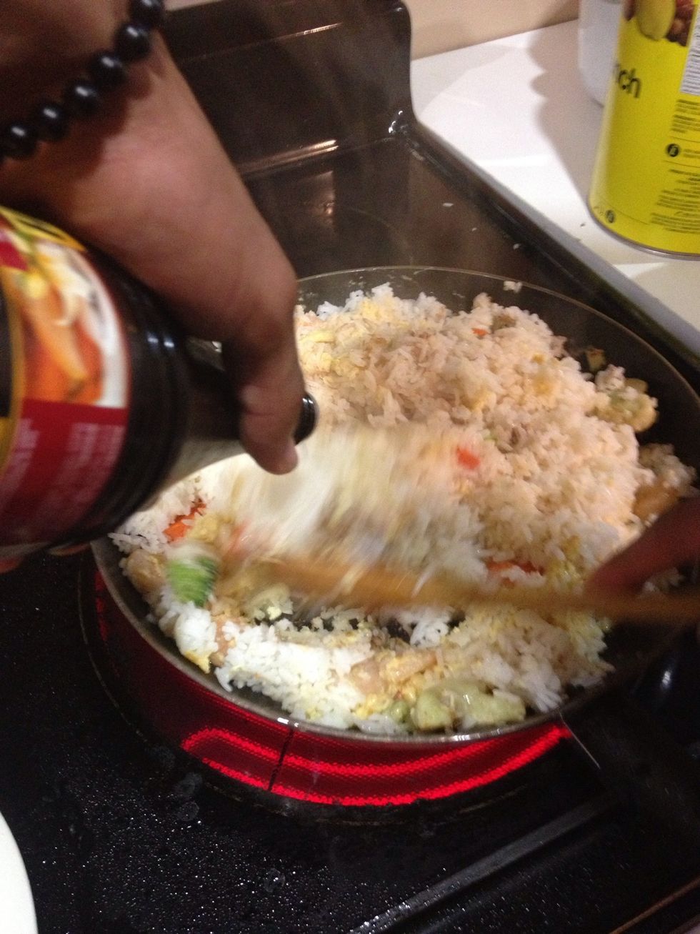 Like that!! POW!& keep stirring.