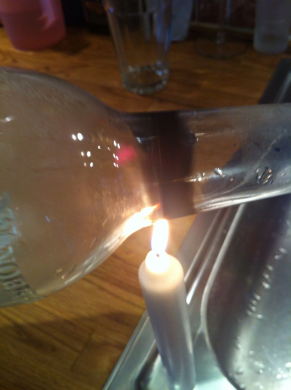 Like that. Rotate for about 1 minute