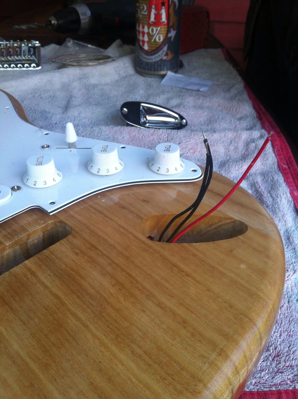 Like that. You want 2 black and 1 red