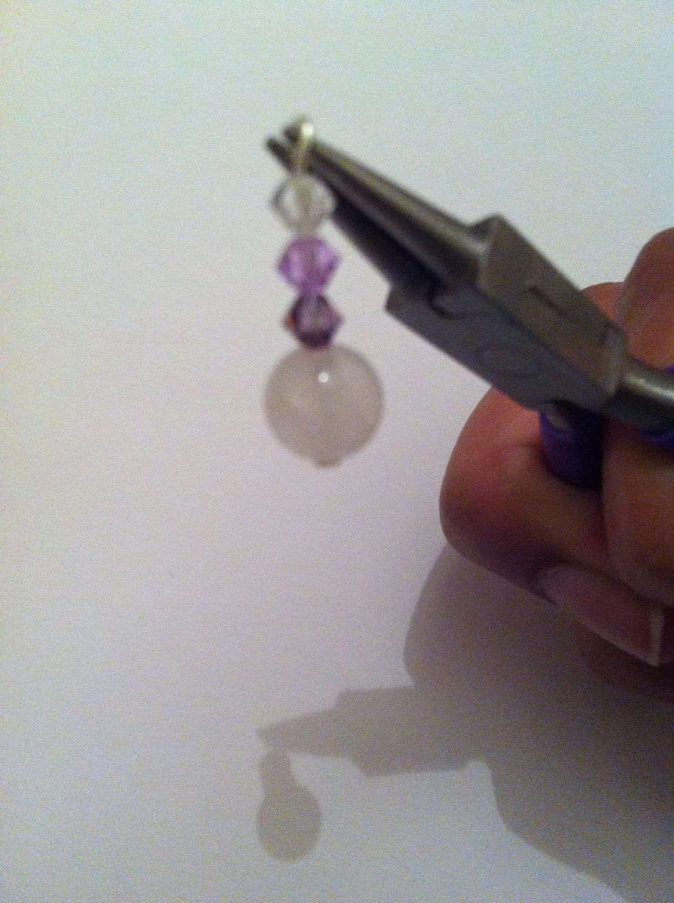 Like this! Don't fully close the loop yet