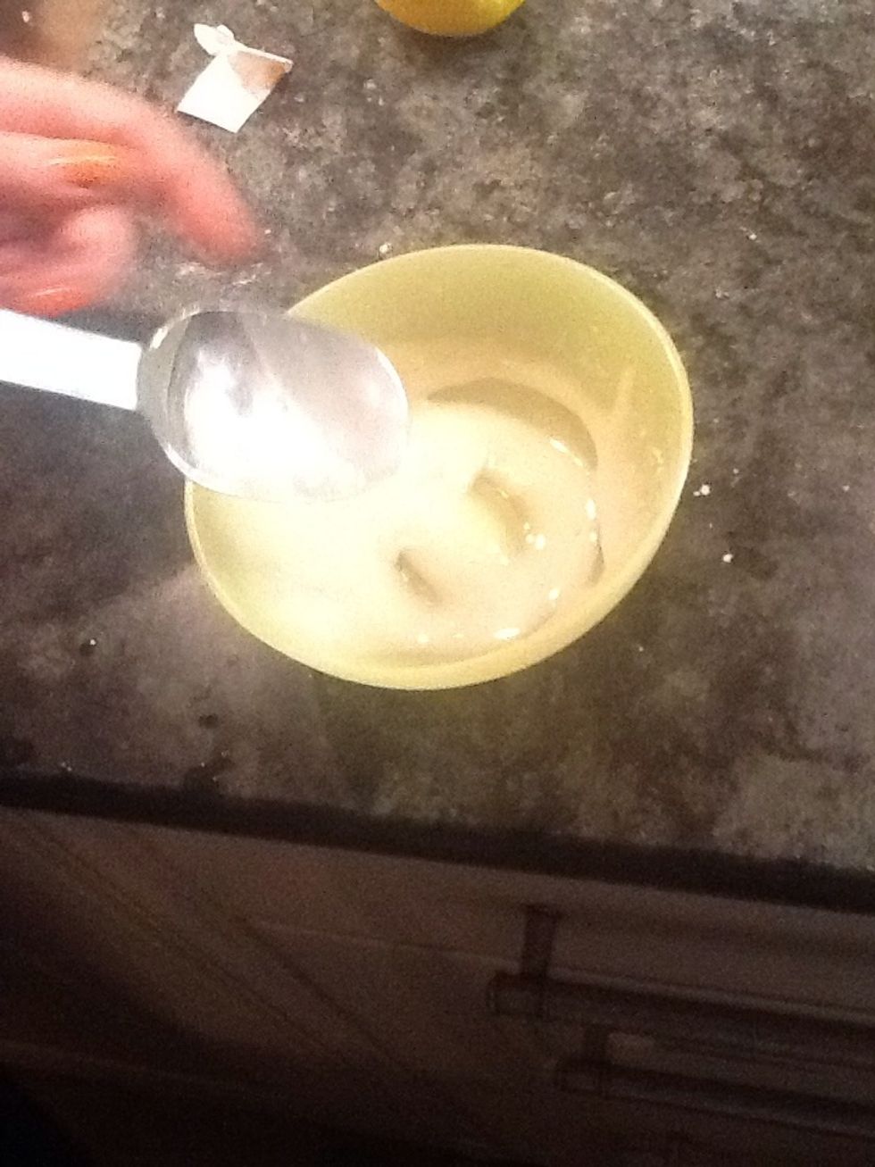 Like this in a bowl.