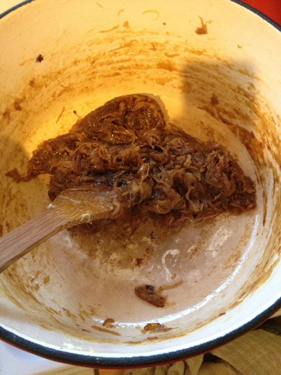 Like this then add beef stock