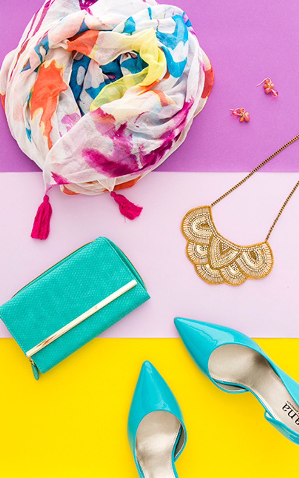 Like what you see? Grab this scarf ($35) and clutch ($20) from JCPenney. Click here: http://jcp.is/1q2r5TU and http://jcp.is/1O0wp5C