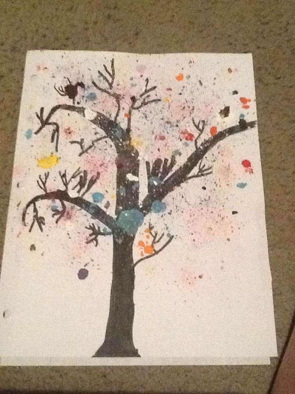 Lil more color Okay this really is a sucky pic im sorry there is supposed to be a bunch of color but the camera makes it look ugly