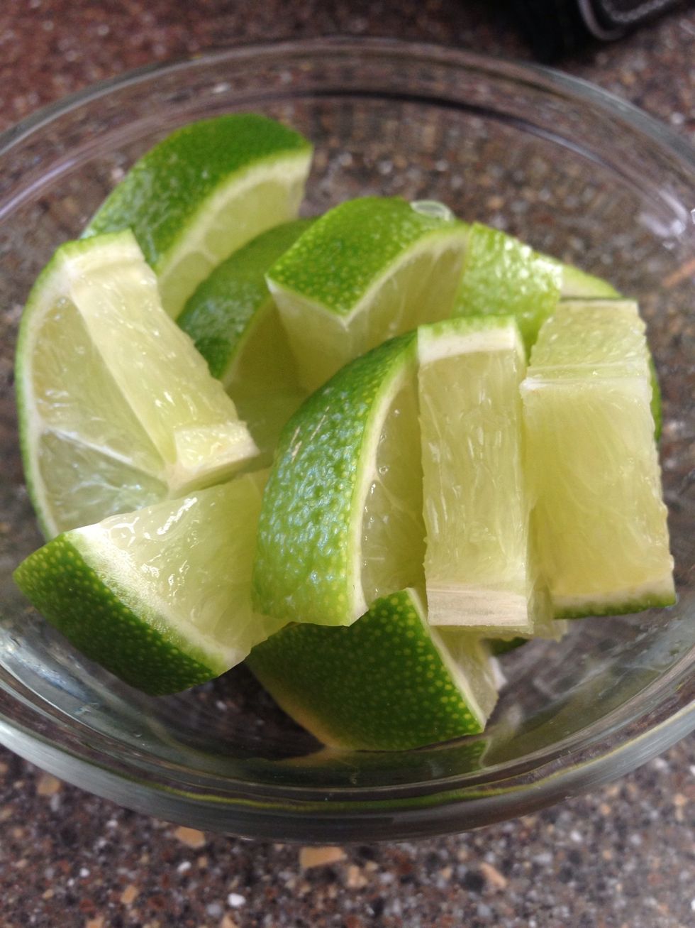 Limes for garnish and - maybe - beer or margaritas!