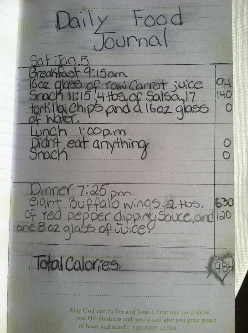 How to create your own food journal - B+C Guides