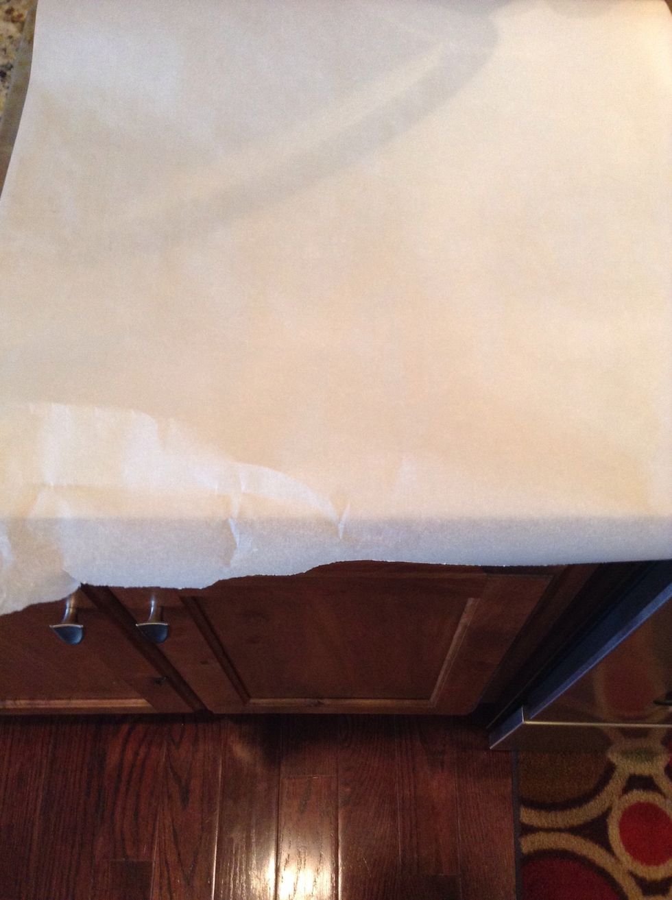 Line your baking sheets with parchment paper