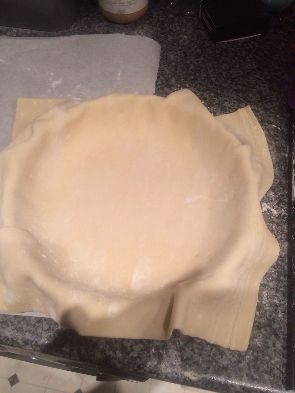 Line your pie dish